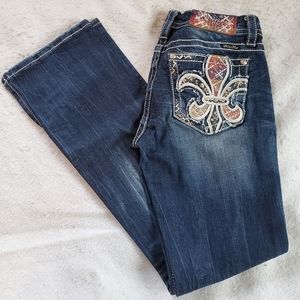 Miss Me Signature Boot Jeans, Sz 29